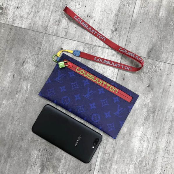 LV 2018 Small Blue Wallets