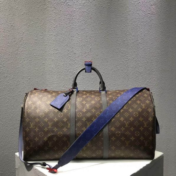 LV 2018ss Monogram Multicolor KEEPALL 55 M43858 Travel Bags