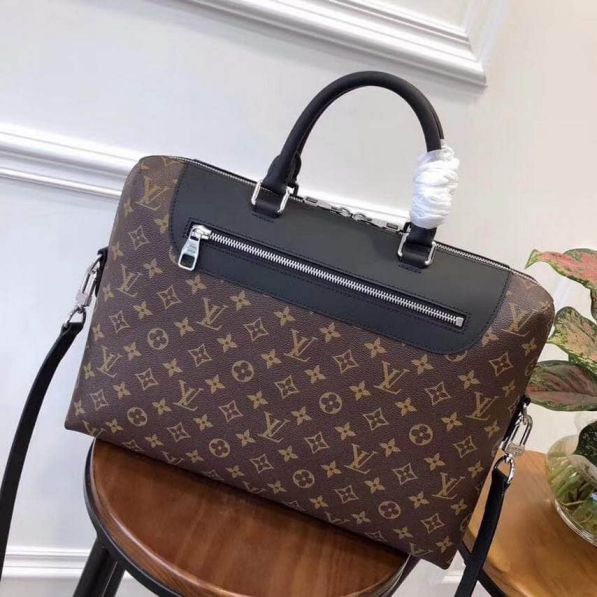 LV Crossbody Monogram Canvas Men M54019 Briefcases