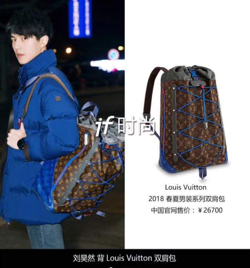 LV 2018ss Backpack Outdoor Men M43834 Backpack Bags