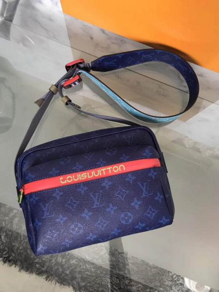 LV Messenger Blue Messenger M43829 Shoulder Bags