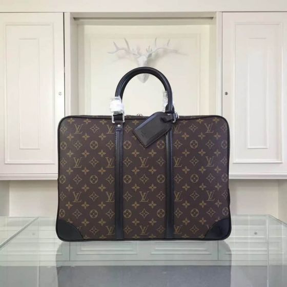 LV 51654 Monogram Large 43*31*7.5cm Briefcases