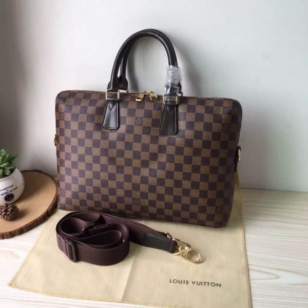 LV N48224 Men Briefcases