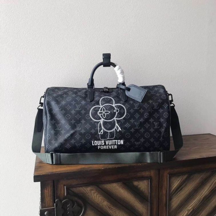 LV 2018 Keepall 50 Sunflower M43683 Travel Bags