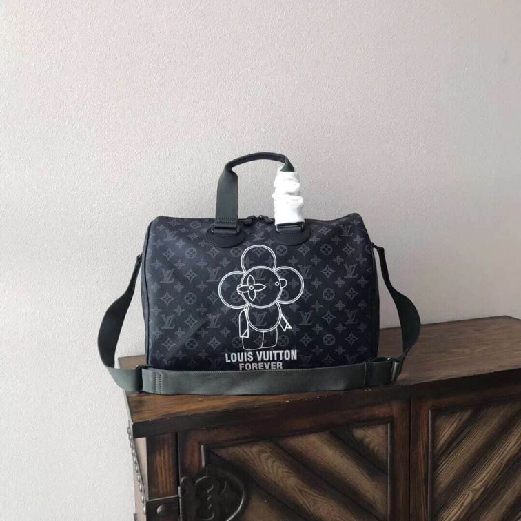 LV SPEEDY BANDOULIERE 40 Sunflower Travel Bags