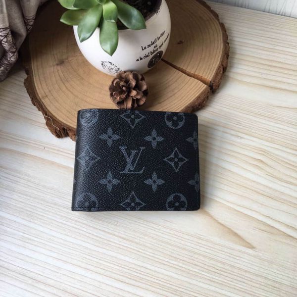 LV Hiroshi Fujiwara Fragment Design Multiple Bi-Fold M61695 Wallets