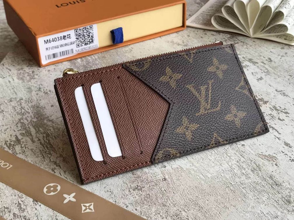 LV Monogram Coin Card Holder