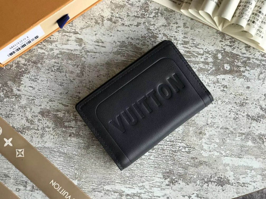 LV Leather Bi-Fold M63251 Card Holder