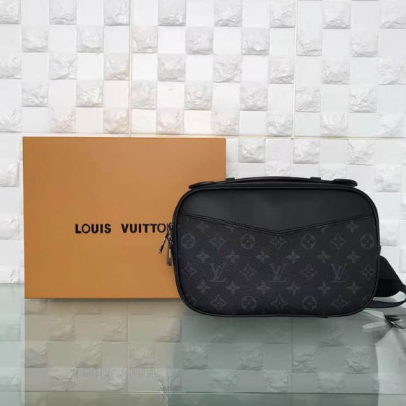 LV M42906 Explorer Monogram Eclipse Canvas Crossbody Shoulder Bags