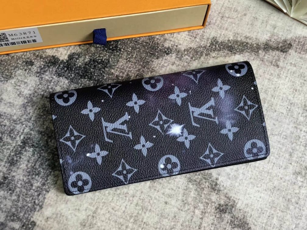 LV M63871 BRAZZALV Long Bi-Fold Wallets