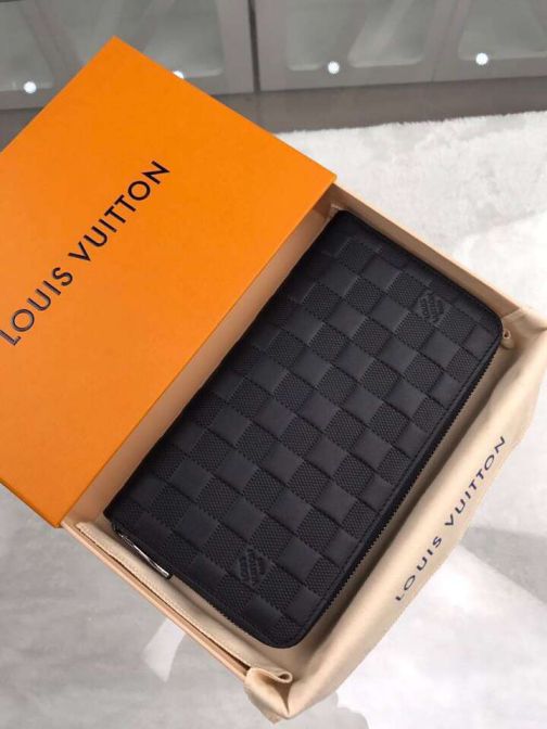 LV Bi-Fold N60003 Leather Wallets