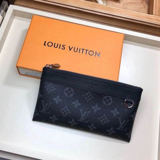 LV M44323 DISCOVERY POCHETTE Small Bi-Fold Wallets