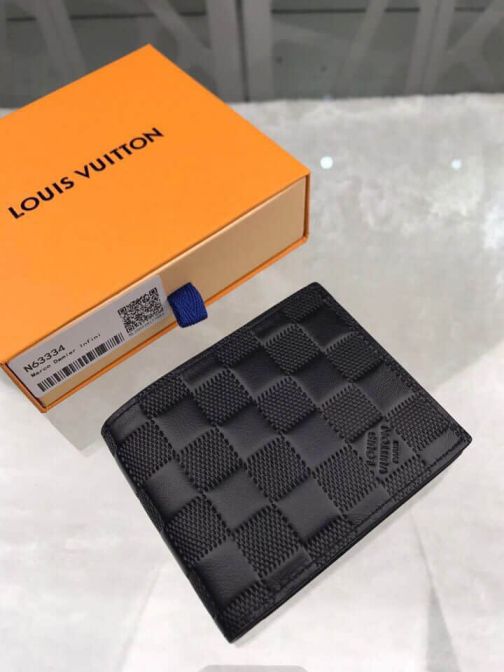 LV N63334 Damier Inifinite Marco Bi-Fold Wallets