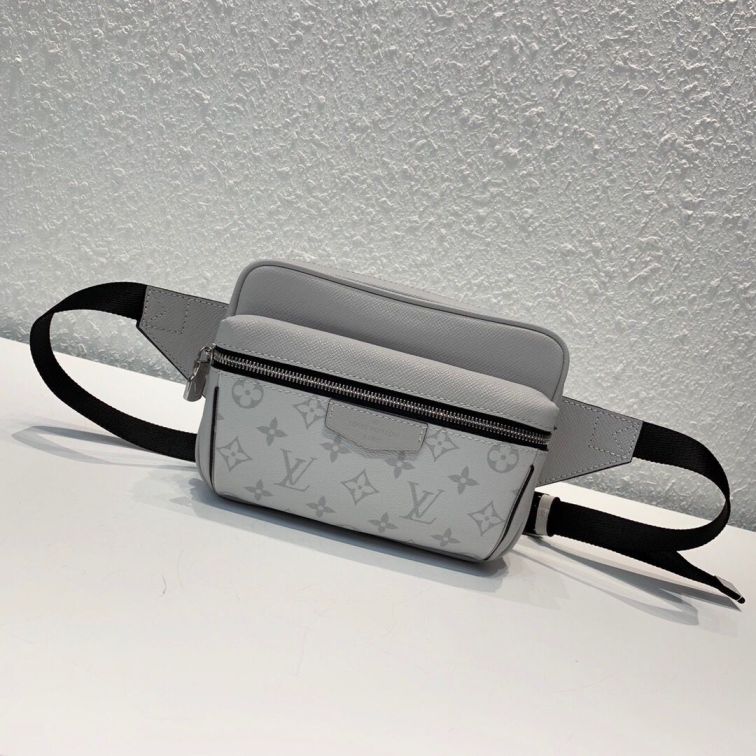 LV M30247 White OUTDOOR Waist Bags