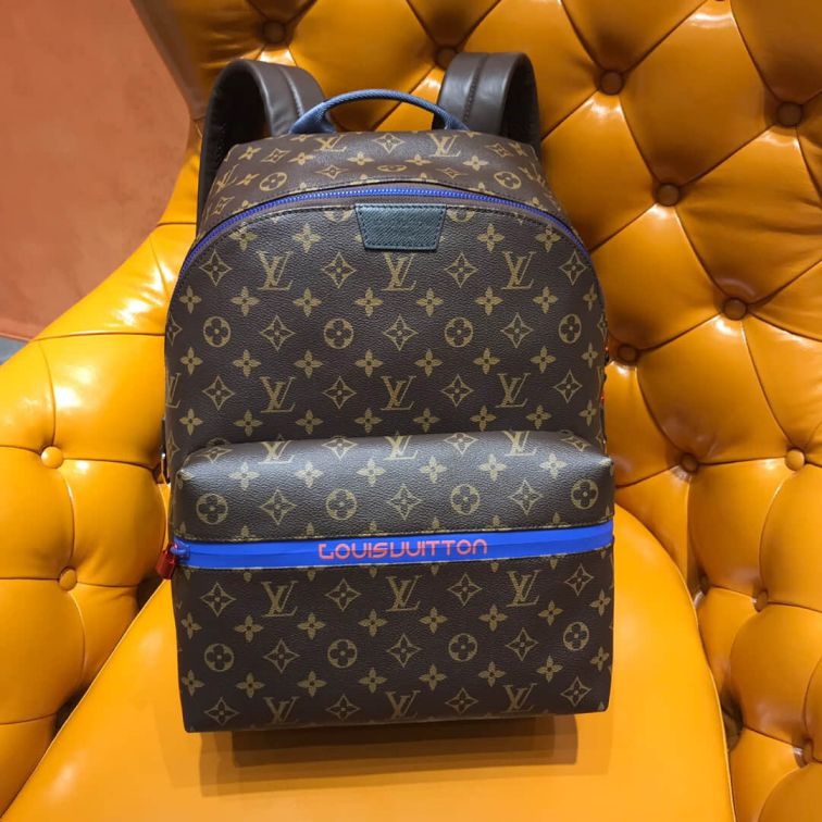 LV 2018 Men Monogram Blue M43849 Backpack Bags