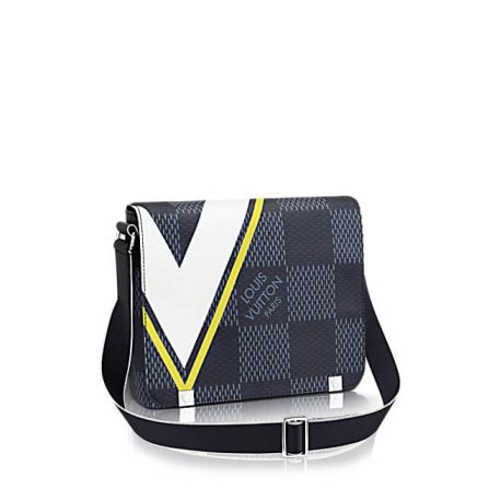 America's Cup LV N44002 District Damier Latitude Print Crossbody Shoulder Bags