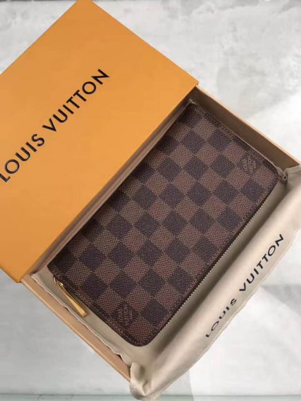 LV Long Zip Bi-Fold N60015 Wallets