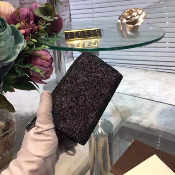 LV Monogram Eclipse Key Bag M64430 Wallets