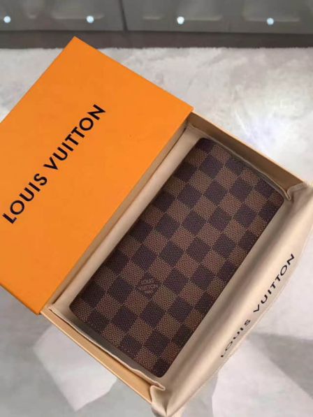 LV Damier Ebene BRAZZA Bi-Fold N60017 Wallets