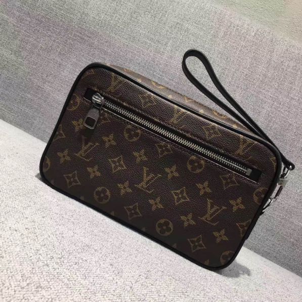 LV Monogram KASAI Men M42838 Clutch Bags