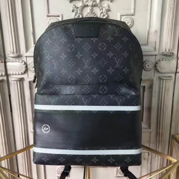 LV Black Grey Monogram APOLLO M43408 Backpack Bags