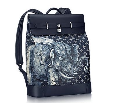 LV M54126 Elephants Print STEAMER Backpack Bags