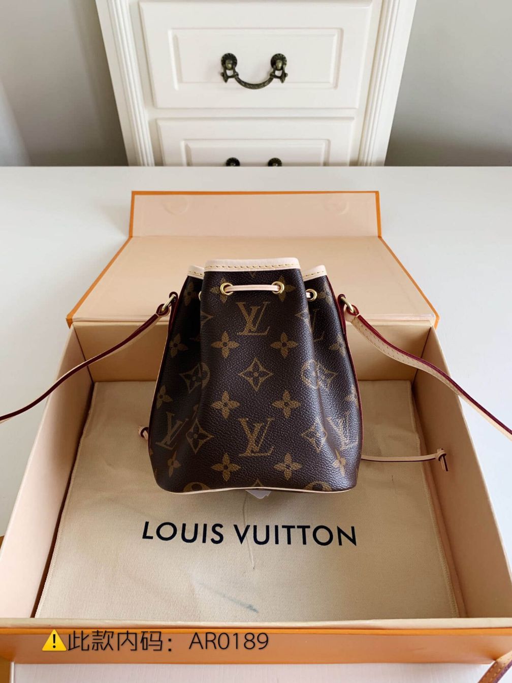 LV M41346 NANO Noe mini Women Bucket Bags