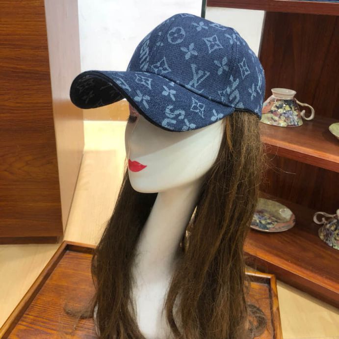 LV x Supreme Denium Unisex Hats