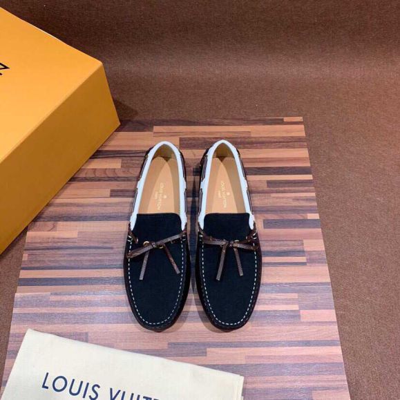 LV Men Leather Shoes