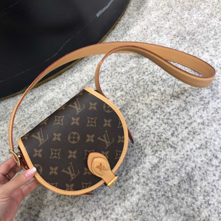 LV 2019 NEW Monogram Saddle TAMBOURIN M44860 Women Shoulder Bags