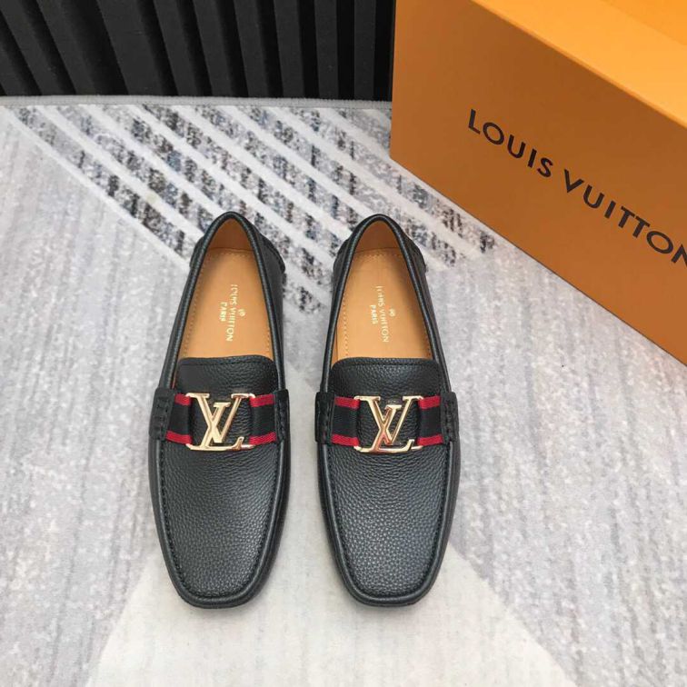 LV 2019 LV Men Driving Shoes