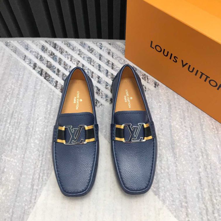 LV 2019 LV Men Driving Shoes