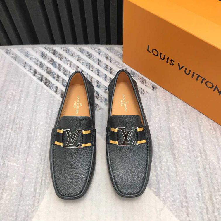 LV 2019 LV Men Driving Shoes