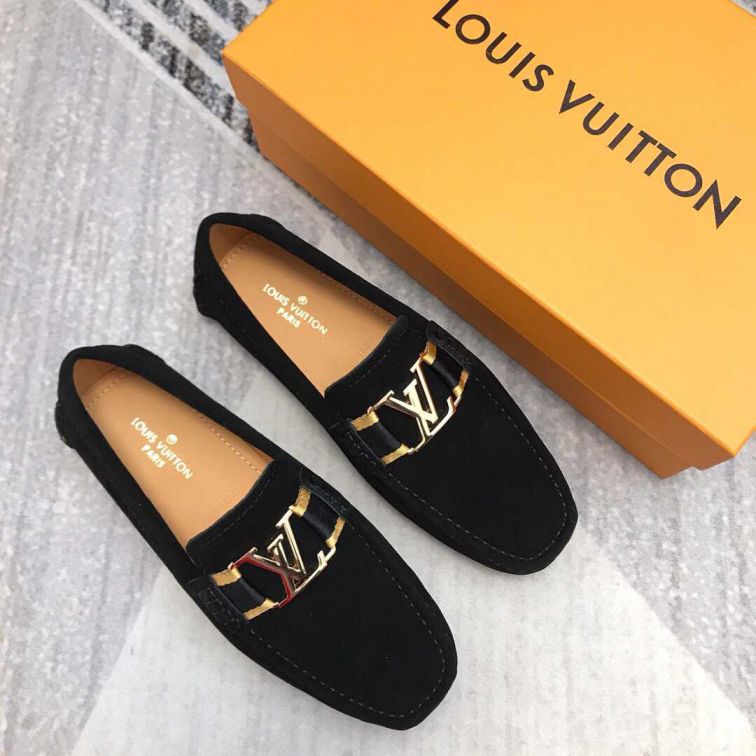 LV 2019 LV Men Driving Shoes