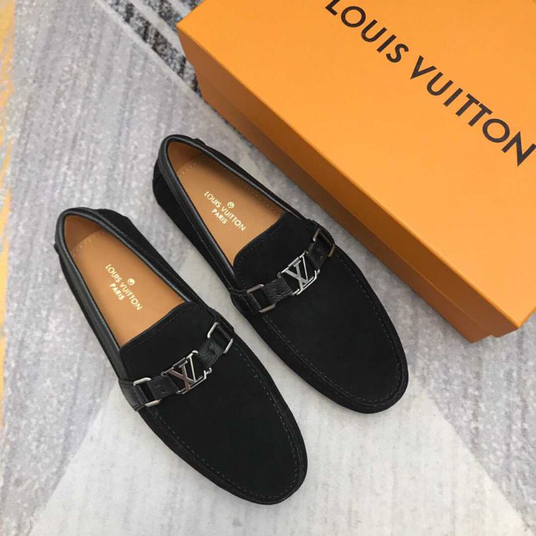 LV 2019 LV Men Driving Shoes