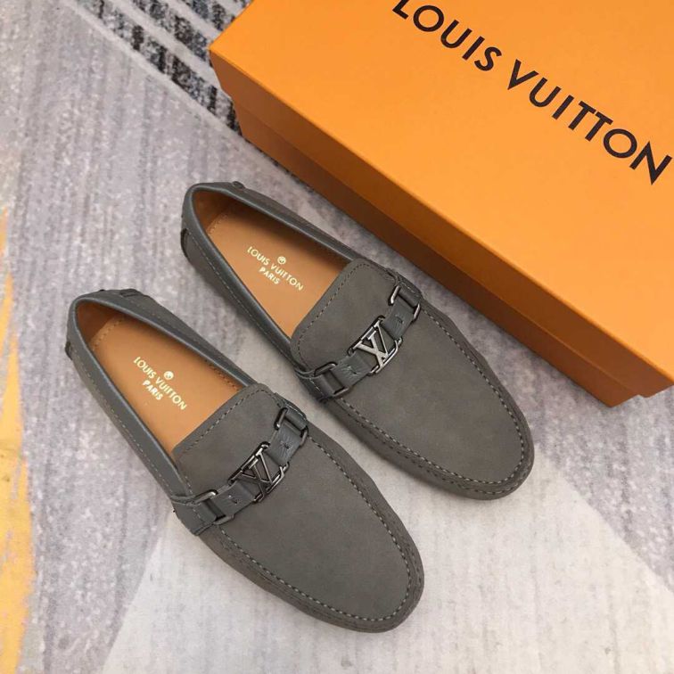 LV 2019 LV Men Driving Shoes