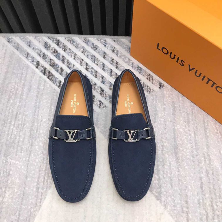 LV 2019 LV Men Driving Shoes