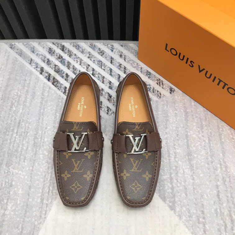 LV 2019 LV Men Driving Shoes