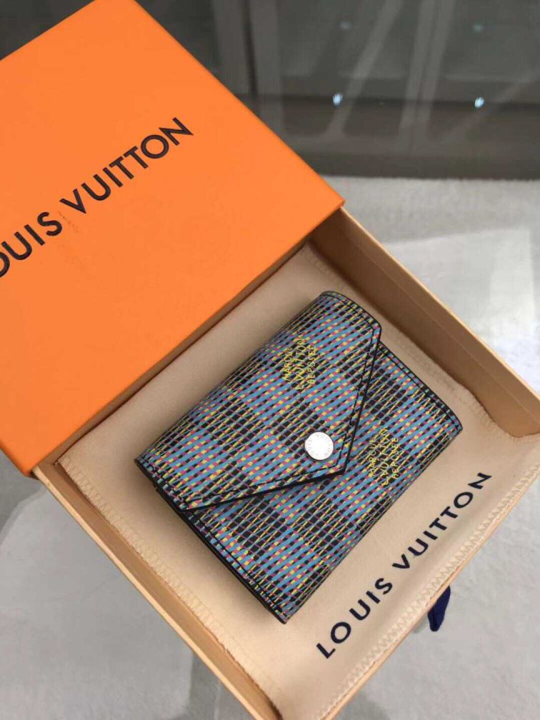 LV N60282 Blue Women Wallets