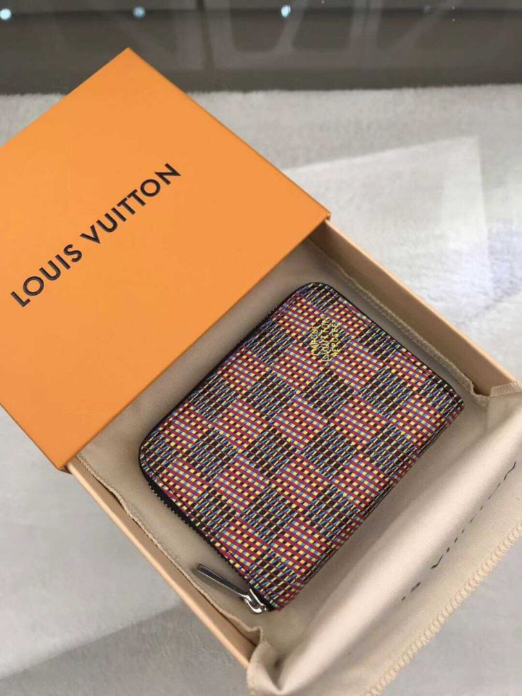 LV N68663 Red Women Wallets