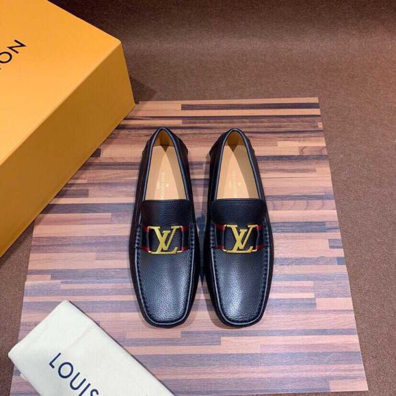 LV Men Leather Shoes