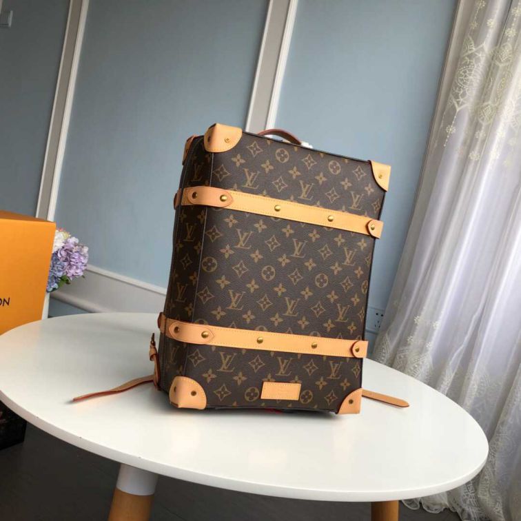 LV 2019 NEW Monogram Soft Trunk Small M44752 Men Backpack Bags