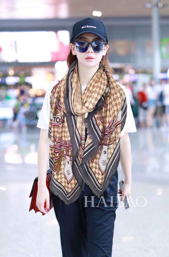 LV 100% Cashmere Women Scarves