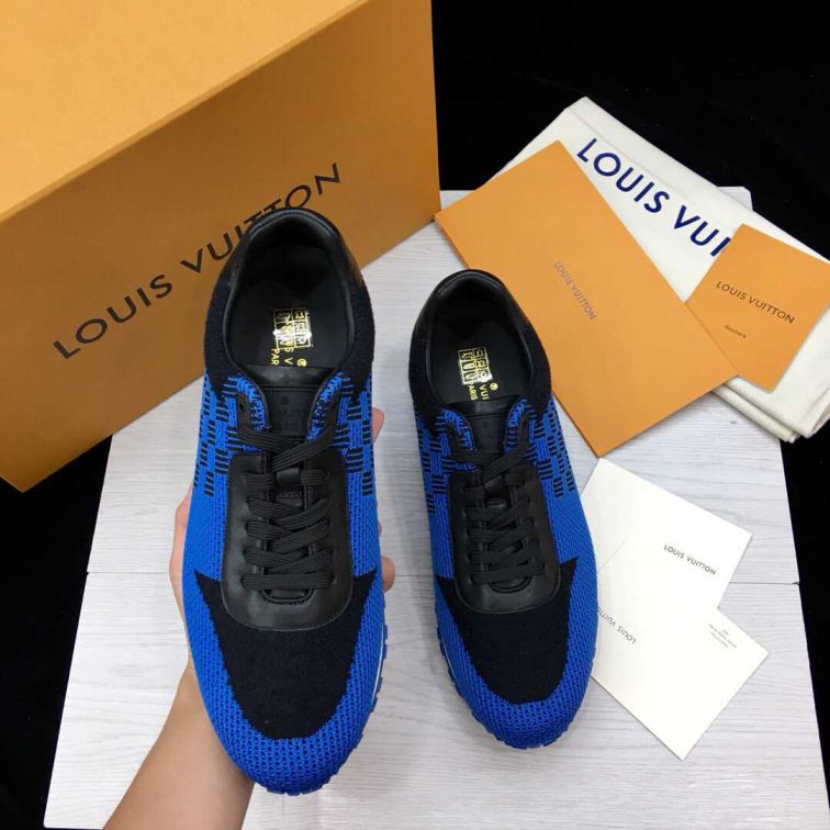 LV Men Leather Sneakers