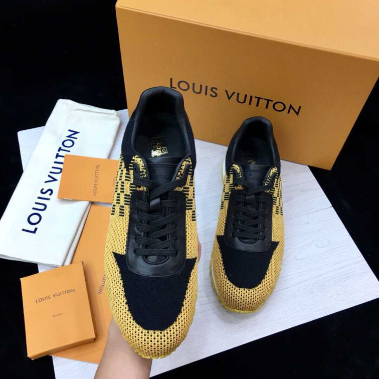 LV Men Leather Sneakers