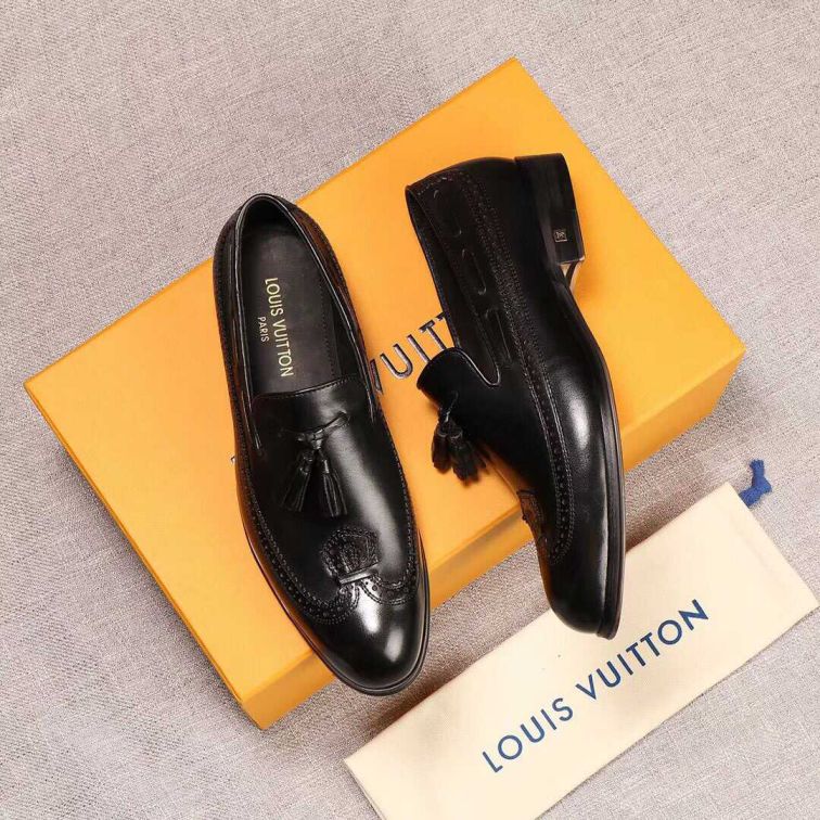 LV Men Business Shoes