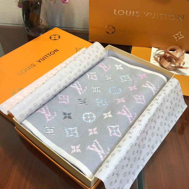 LV Cashmere Pop Monogram Women Scarves