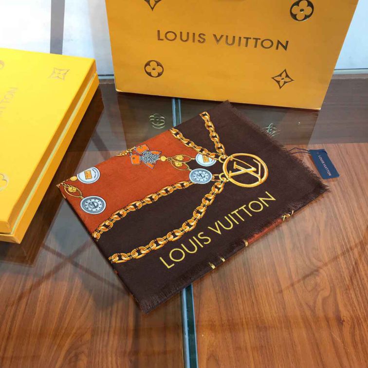 LV Large Cashmere Women Scarves