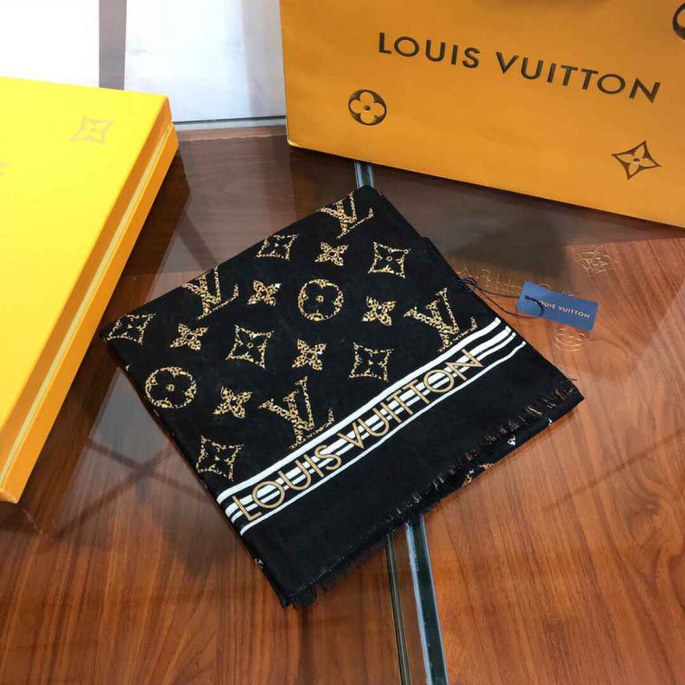 LV 100% Cashmere Women Scarves