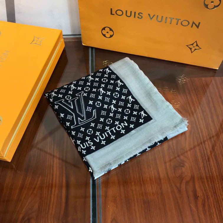 LV Cashmere Print Women Scarves